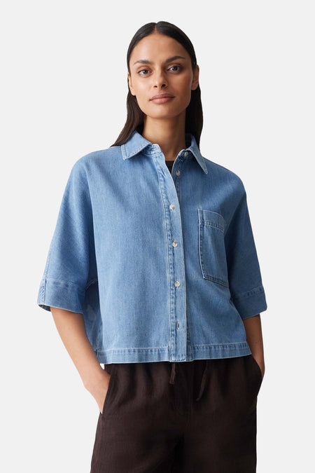 Chemise en jean - light blue denim
