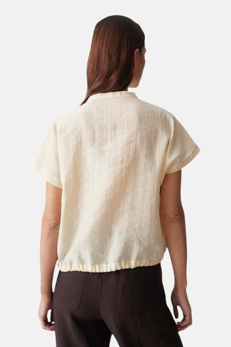 Blouse zonder mouwen - geel