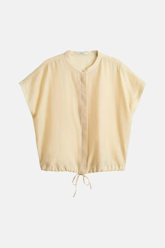 Blouse zonder mouwen - geel