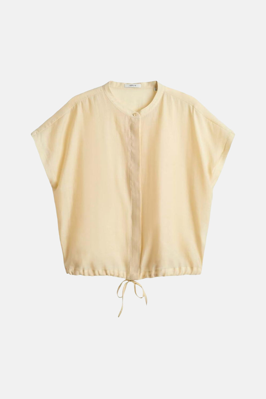 Blouse zonder mouwen - geel