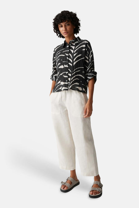 Blouse met lange mouwen - zwart