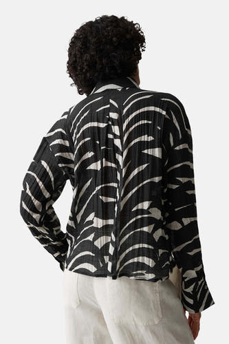 Blouse met lange mouwen - zwart