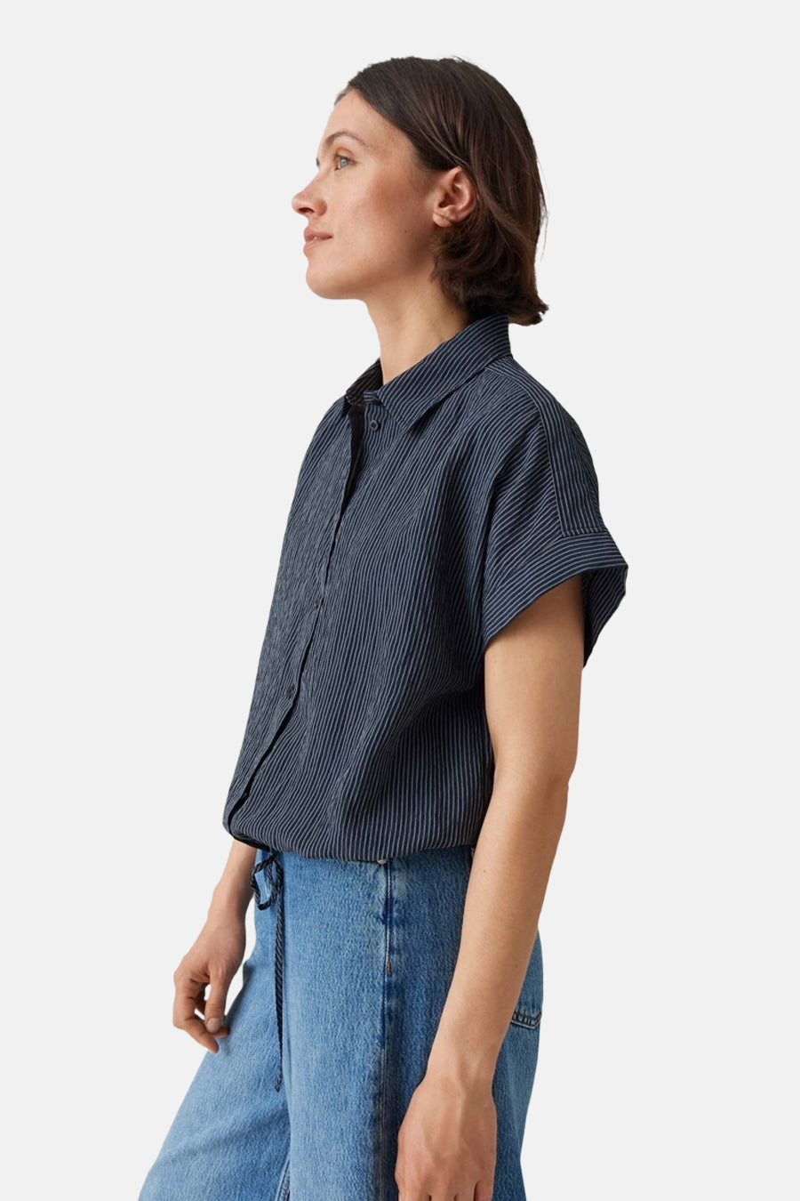 Hemd zonder mouwen - blauw