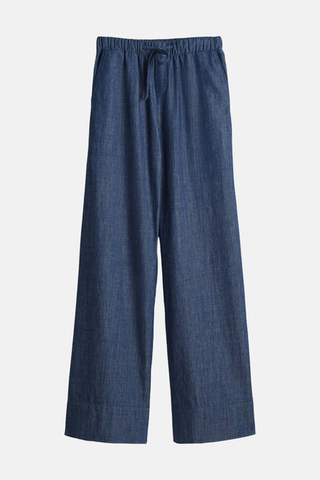 Broek - mid blue denim