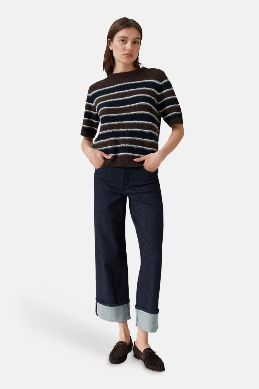 Pull O-hals - multicolor