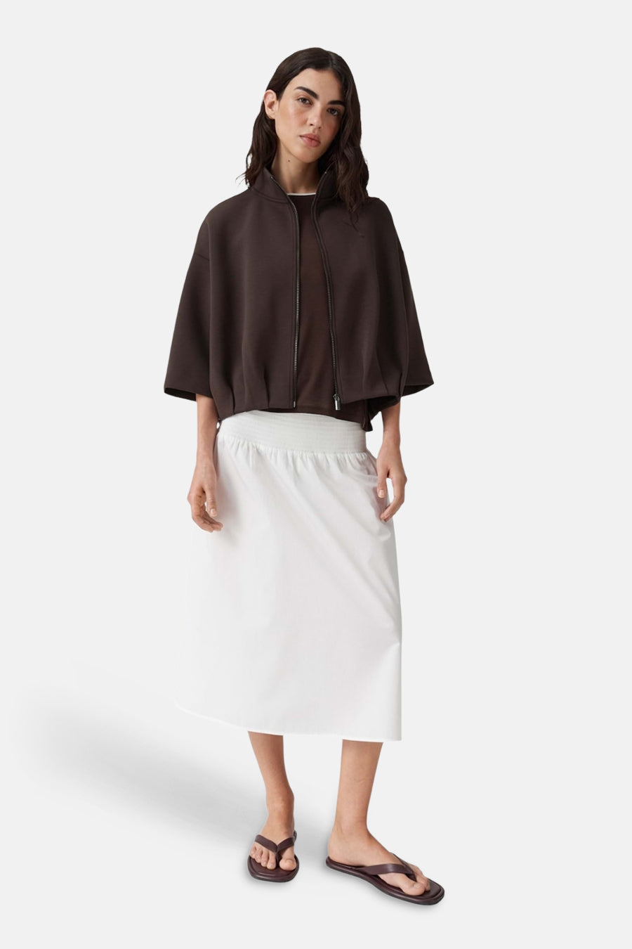 Gilet - bruin