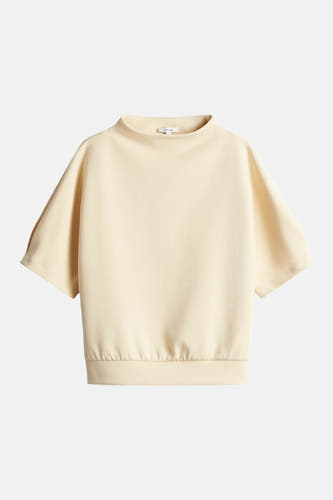 Sweat col O jaune - OPUS