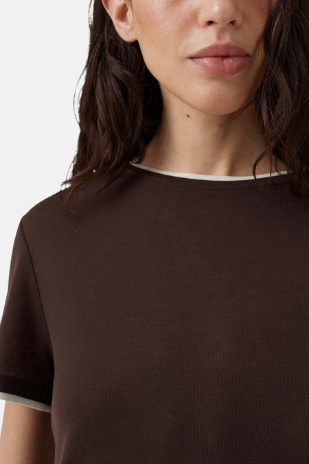 T-shirt met korte mouwen - blauw