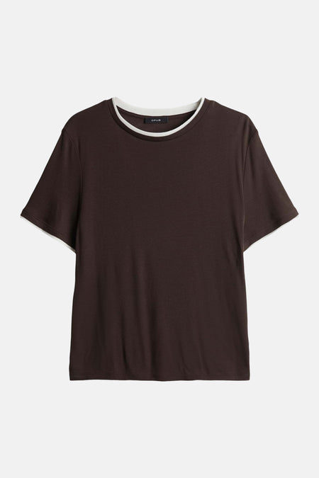 T-shirt met korte mouwen - blauw