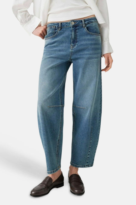 Jeans coupe spécial mid blue denim - OPUS