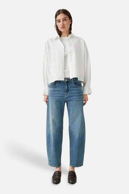Jeans coupe spécial mid blue denim - OPUS