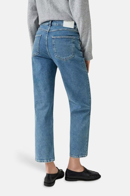 Mom Jeans mid blue denim - OPUS