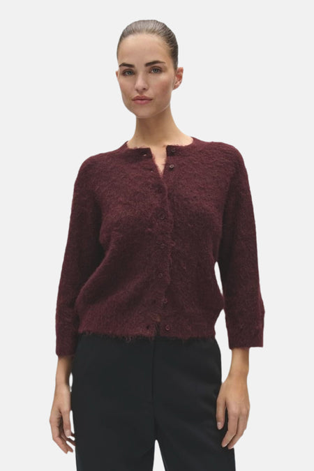 Cardigan rood - OPUS