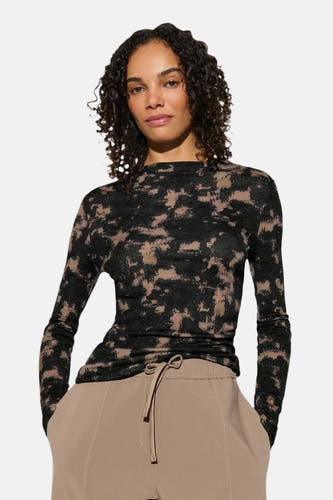 Pull col O noir - OPUS