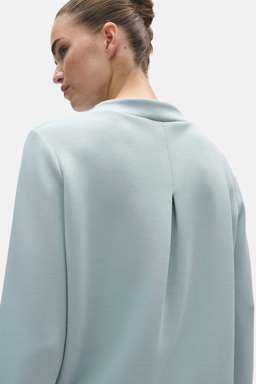 Pull col O bleu - OPUS