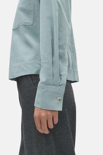 Hemd met lange mouwen - blauw