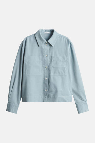 Hemd met lange mouwen - blauw