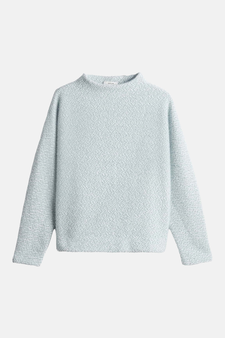 Pull col O - bleu