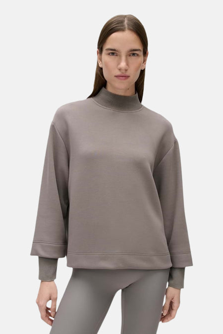 Sweater O hals - taupe