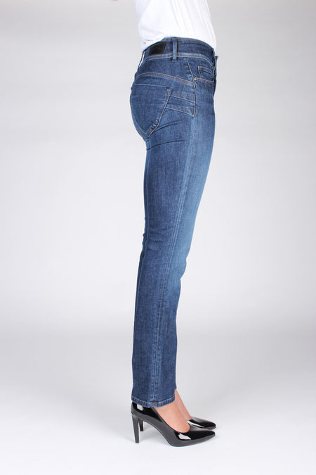 SECRET SLIM - dark blue denim