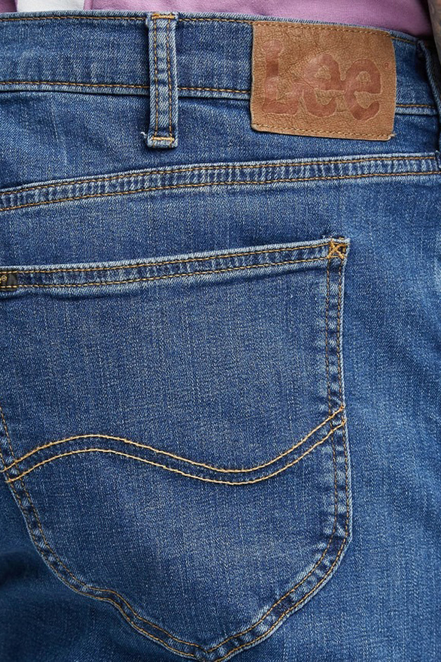 Straight jeans - mid blue denim - Lee® - 4