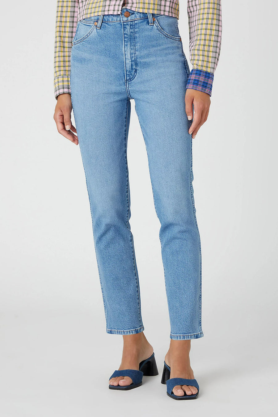 Slim jeans - light blue denim