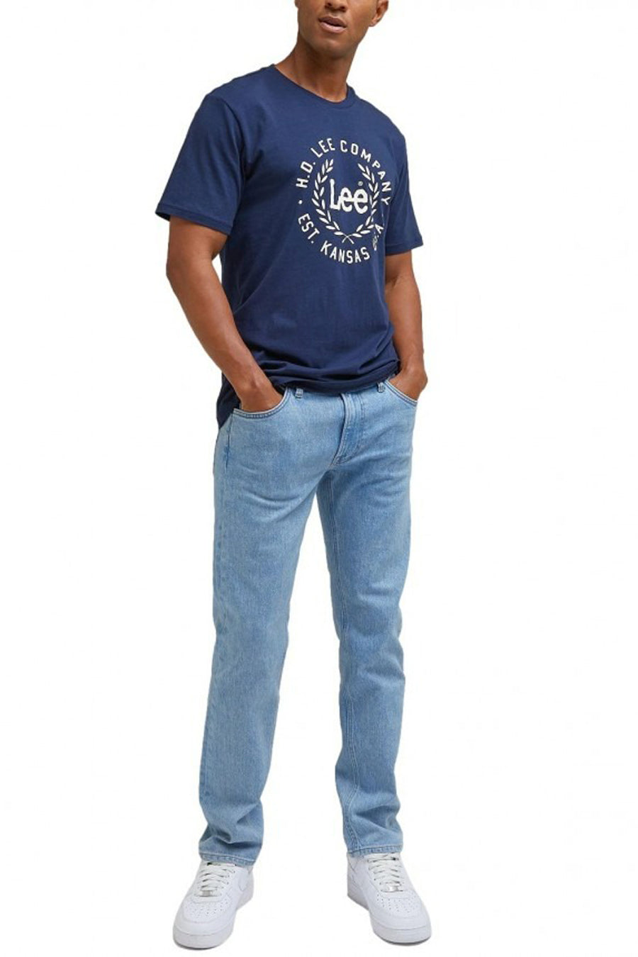 Jeans straight light blue denim - Lee® - Lee® - 2