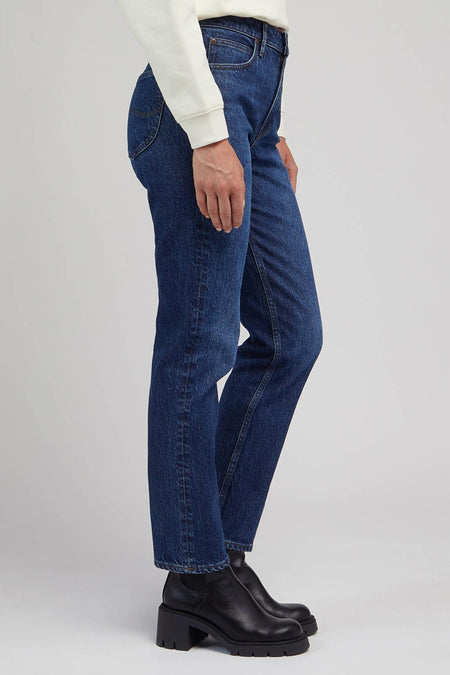 CAROL - dark blue denim