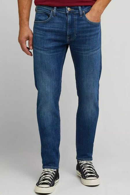 Jeans tapered Mid blue denim - Lee®
