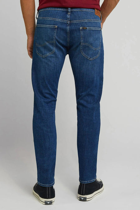 Jeans tapered Mid blue denim - Lee®