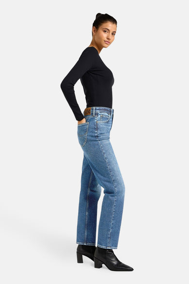 Jeans straight light blue denim - Lee®