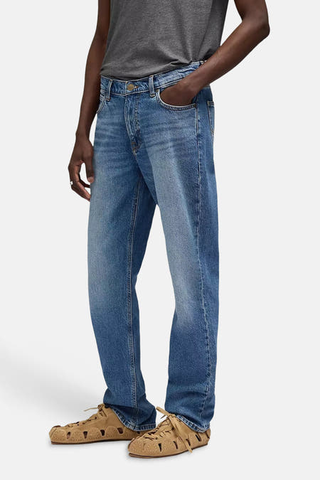 WEST - mid blue denim