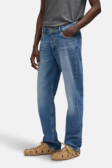 WEST - mid blue denim