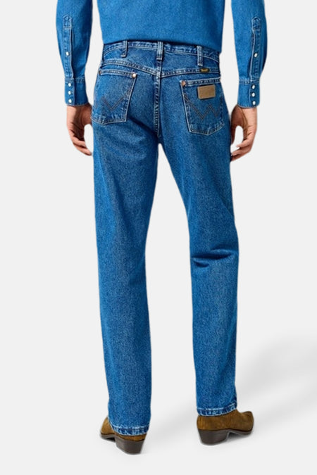 Jeans straight Mid blue denim - Wrangler®