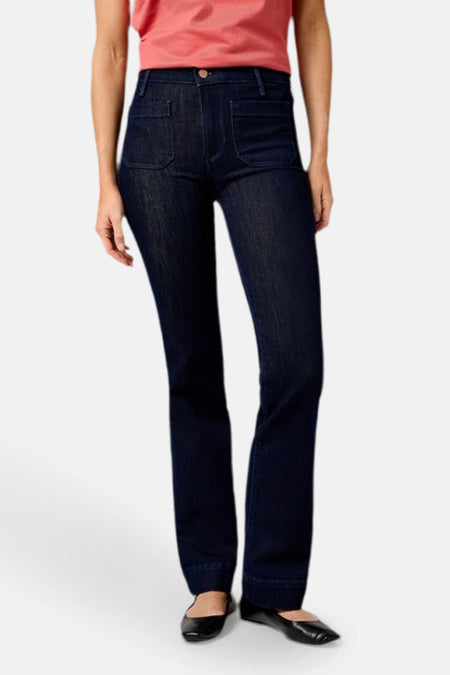 Jeans flared Dark blue denim - Wrangler®