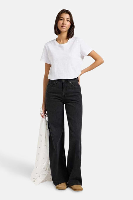 STELLA A LINE - dark grey denim