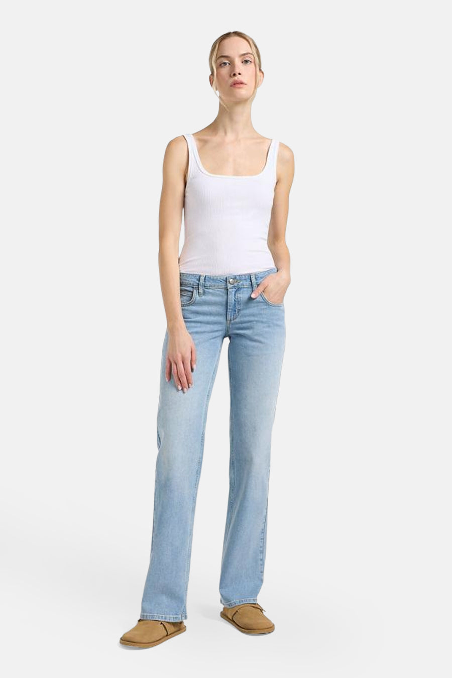 Jeans straight light blue denim - Lee® - Lee® - 1