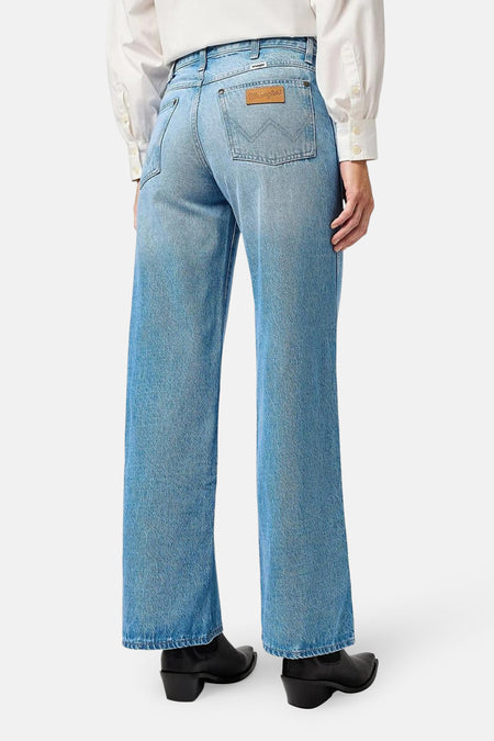 Jeans wide light blue denim - Wrangler®
