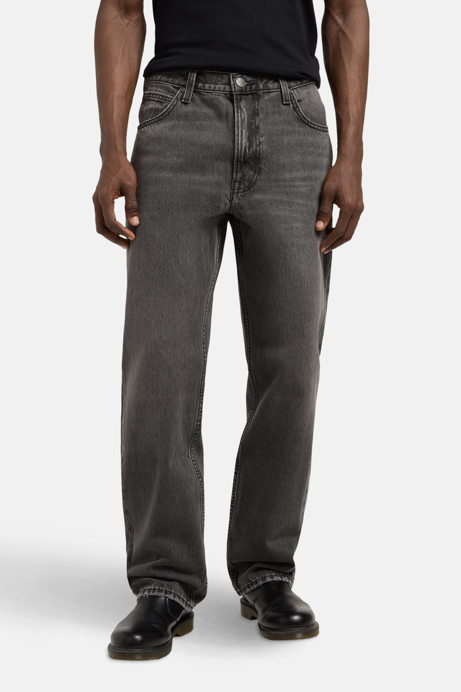 Jeans straight dark grey denim - Lee® - Lee®