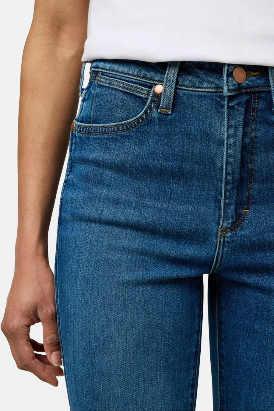 MONTANA - mid blue denim - Wrangler® - 4