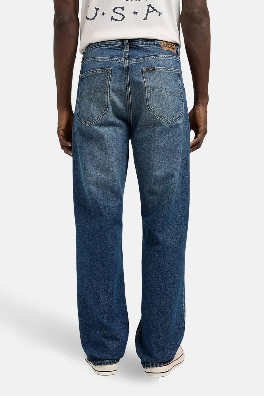 Jeans straight mid blue denim - Lee®