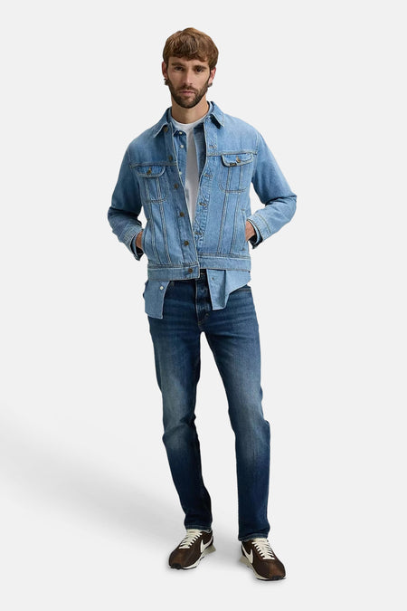 DAVID - dark blue denim