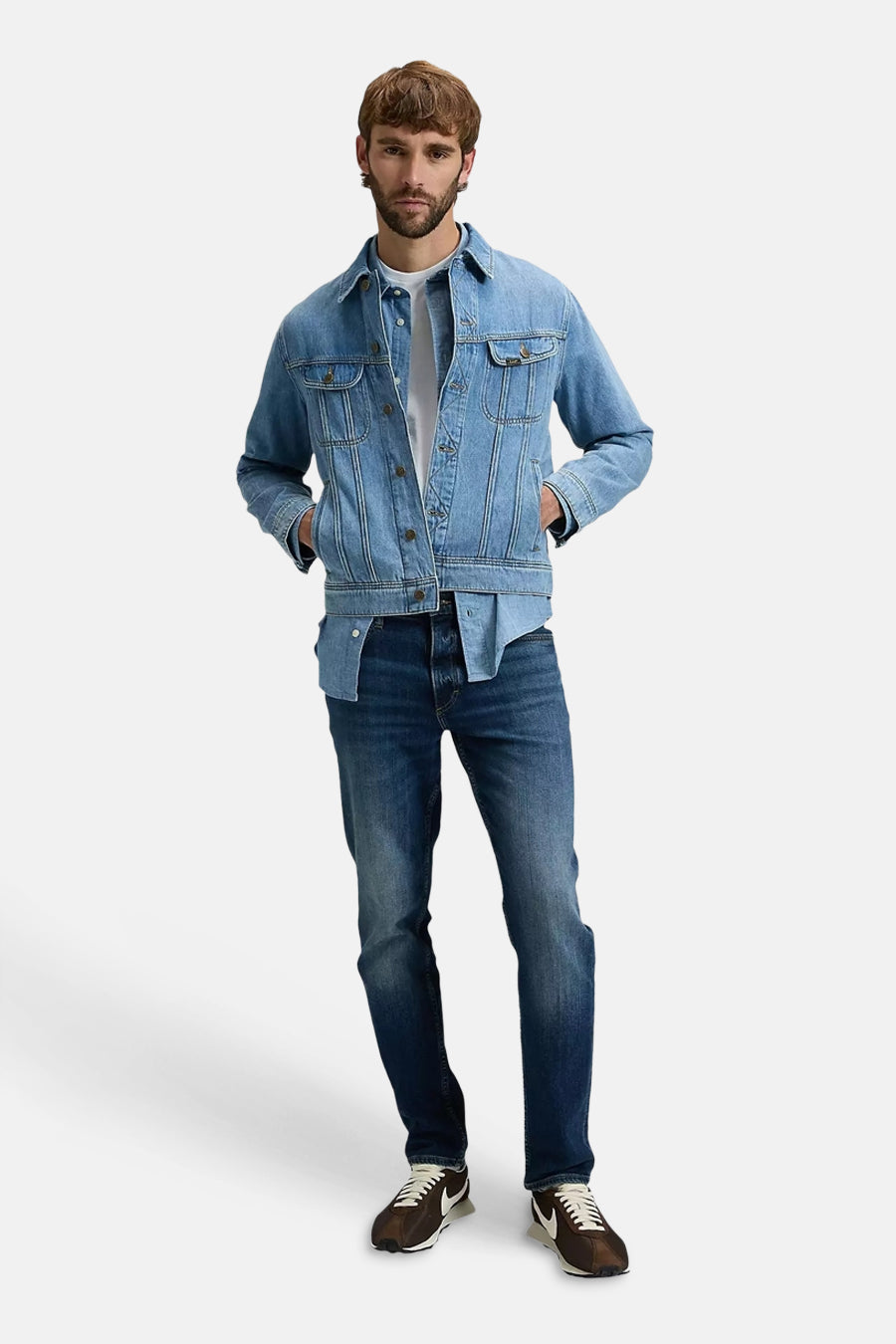 DAVID - dark blue denim