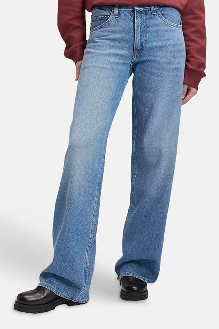 RIDER LOOSE - light blue denim