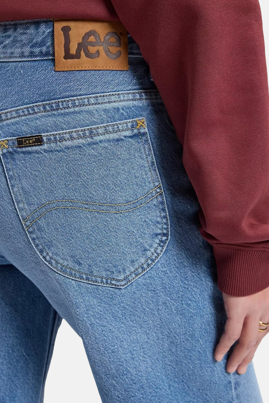 RIDER LOOSE - light blue denim