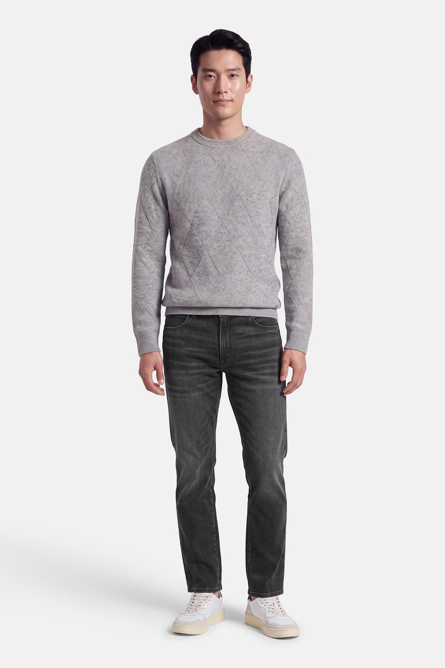 TEXAS - mid grey denim