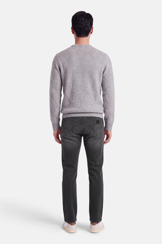 TEXAS - mid grey denim
