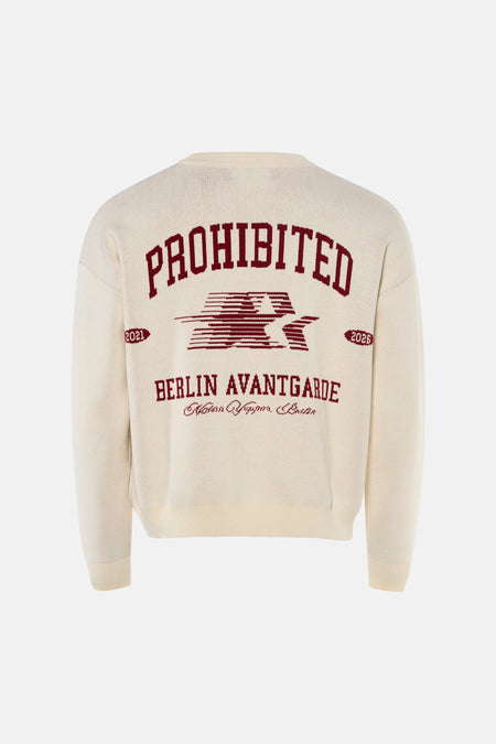Pull col O - écru
