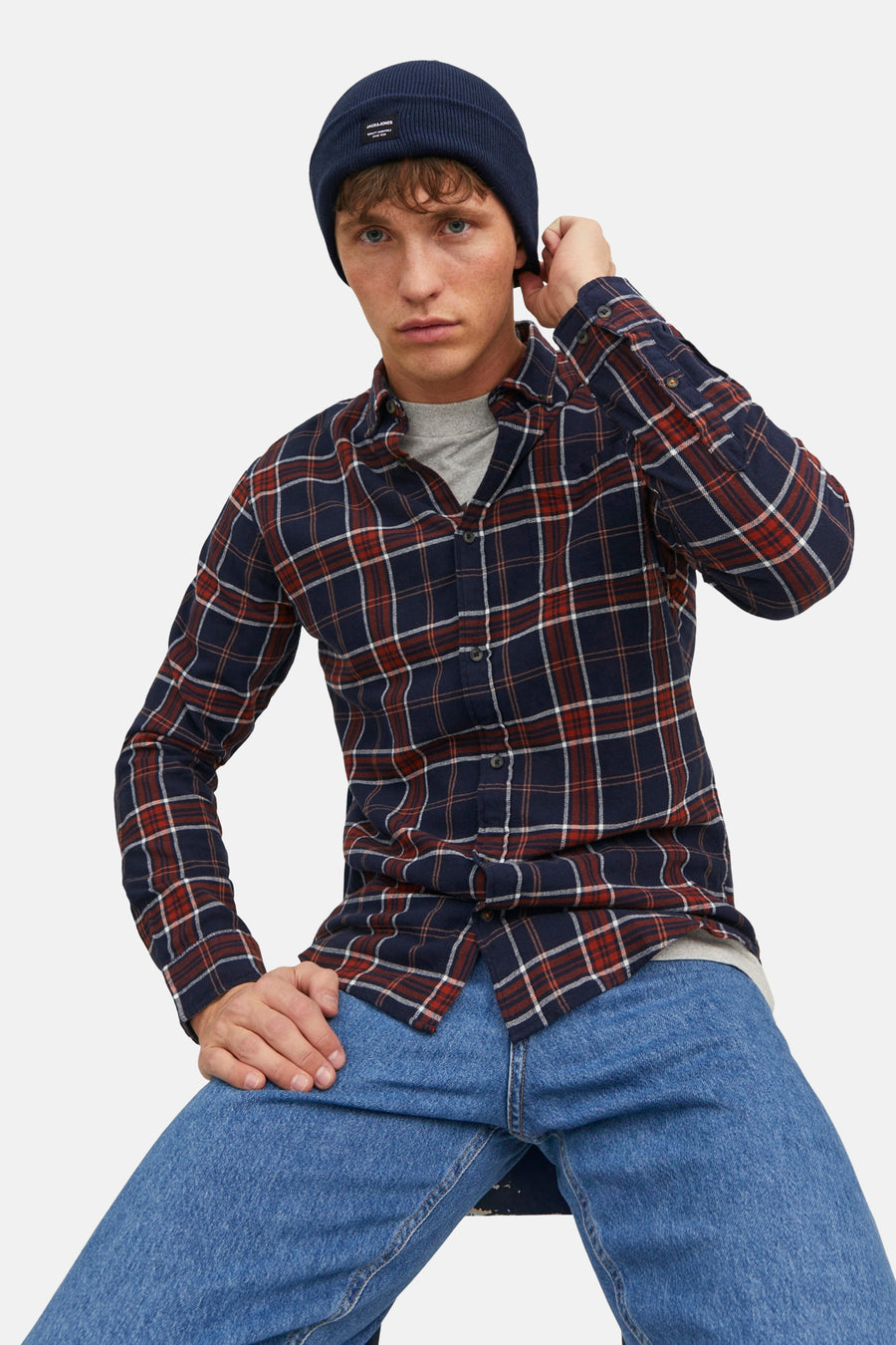 Muts blauw - ACCESSORIES BY JACK & JONES - ACCESSORIES BY JACK & JONES