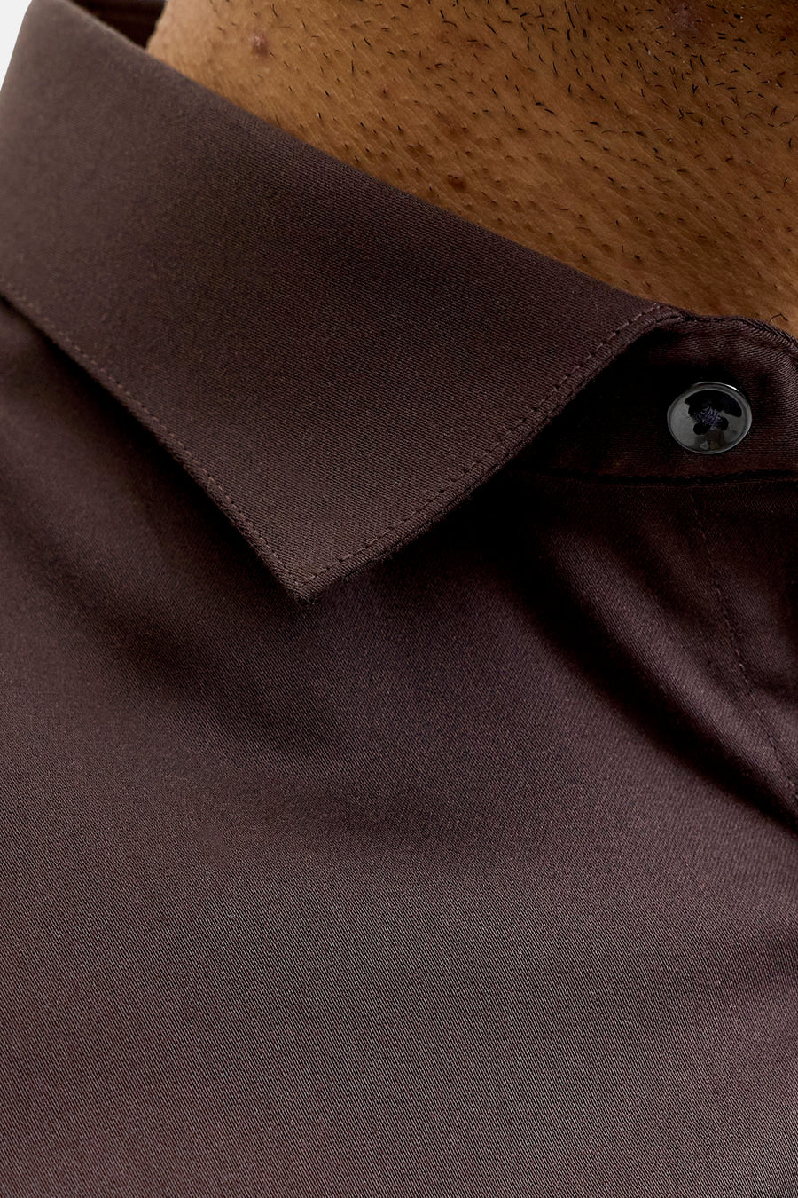 Hemd (lange mouwen) bruin - PREMIUM by JACK & JONES